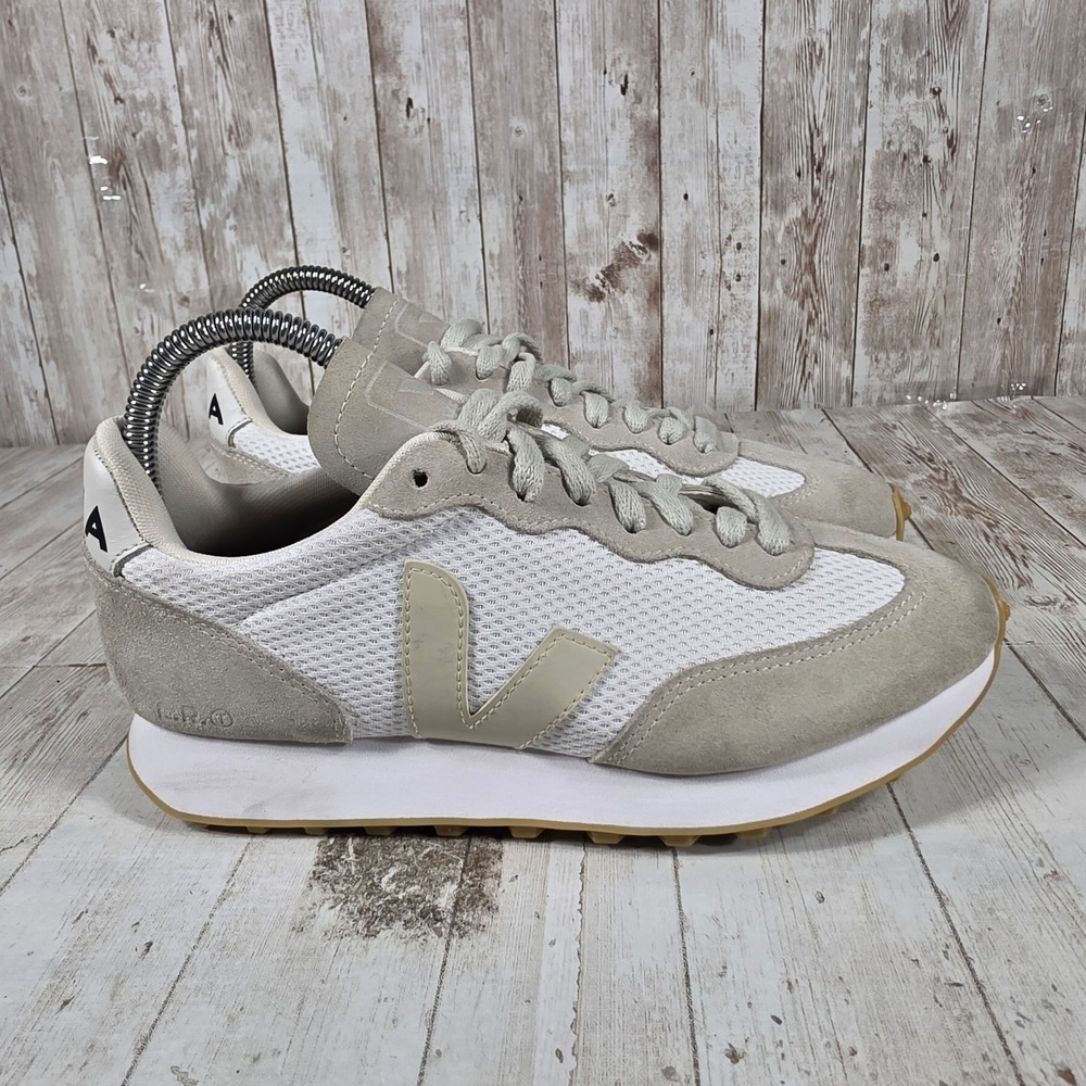 Veja Rio Branco Alveomesh Sneakers‎ White Pierre Womens 6 Retro Running Shoes